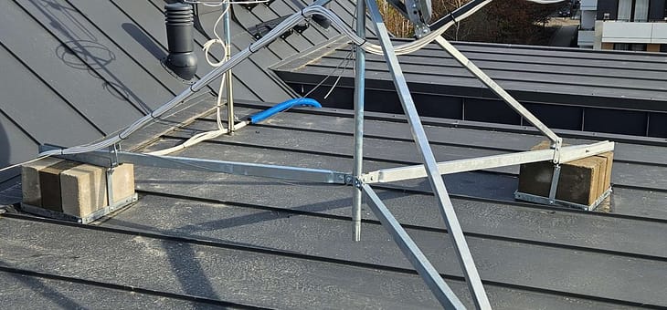 Instalacje antenowe – budynek mieszkalny