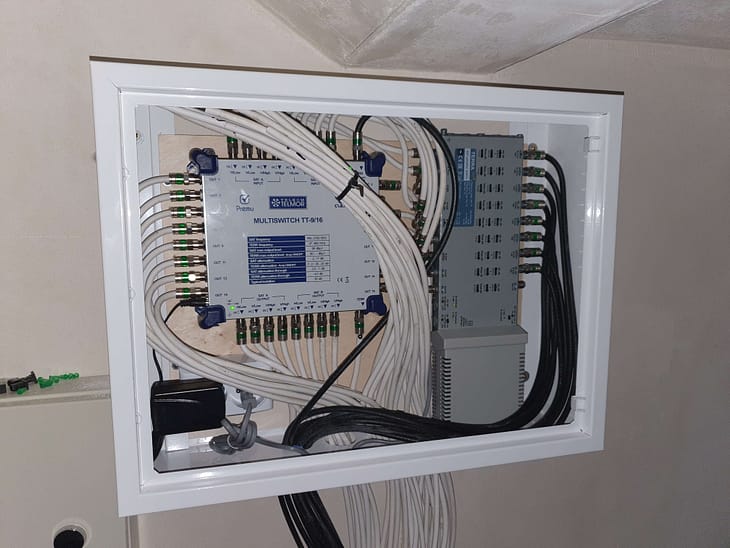 instalacja rtv w budynku wielorodzinnym